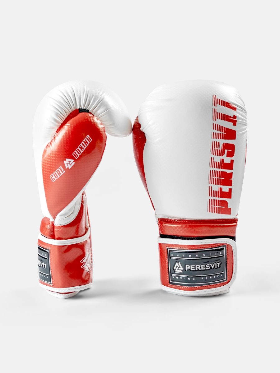 Peresvit Core Boxing Gloves White Red, Photo No. 3